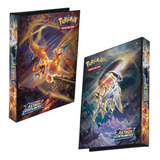 Fichário Capa Dura Pokémon Espada Escudo Arceus Charizard