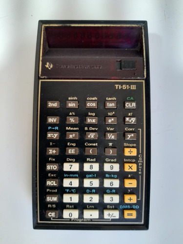 Calculadora Científica Texas Instruments Ti-51-iii C Detalhe