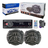 Paquete De Estereo 1 Din + Bocinas Soundstream 6.5 