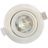 Bala Spot Led 7w Redonda Incrustar 3000k Sylvania 