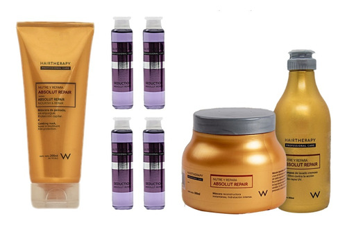 Kit Whairtherapy Sh+ Masc+ Cr De Peinar+4amp Absolut Repair 