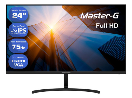 Monitor De Pc 24  Full Hd Ips 75 Hz Mgme2410