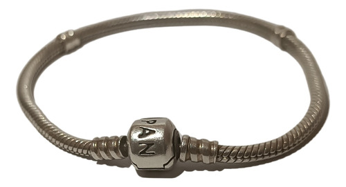 Brazalete  Cadena De Serpiente Con Cierre Pandora Moments 