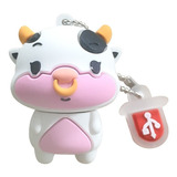 Memoria Usb 32gb Diseño Forma Figura De Toro Vaca Animado