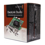 Plaça De Captura E Exibição Blackmagic Decklink Studio 2 Sdi