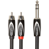 Cable Serieblack Trs Plug 6.3mm-2 Rca 1.5m Roland Rcc-5-tr2r