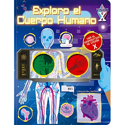 Exploro El Cuerpo Humano, Vision X, De No Aplica. Editorial S\u002Fd En Español | Meses sin interés