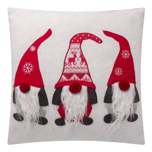 King Rose 3d Santa Throw Pillow Cover Stereo Christmas ...