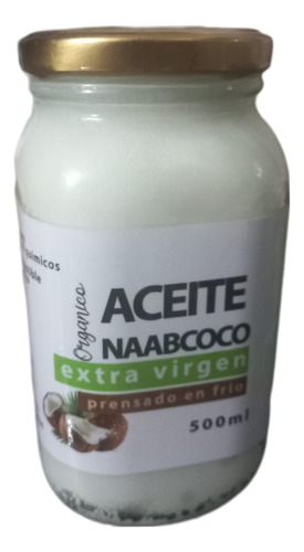 Aceite De Coco Puro 500ml X2un 