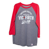 Vic Firth Camiseta De Béisbol De Manga Raglán, Pequeña