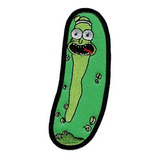 Parche De Sujeción De Gancho Bordado Pickle Rick (3.75 X