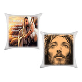 Almofada Jesus Cristo O Senhor É Meu Pastor Travesseiro 