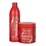 Kit Matizador Marsala (15 Condicionadores + 15 Máscaras)