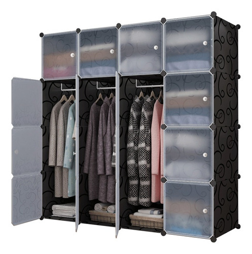 Multi Organizador Con Puerta 16 Cubo Para Almacenar Colgando