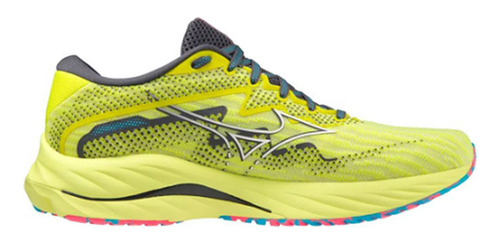 Tênis Mizuno Wave Rider 27 Verde/azul Masculino