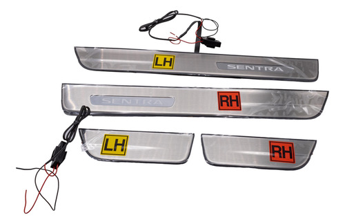 Estribos Interiores Con Luz Led Sentra 2016-2022 Nissan