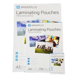 Pouch P/ Plastificado 150 Mic A3 Pte.x 100 Un Envio Gratis