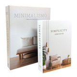 Caixa Livro : Minimalismo G + Simplicity M