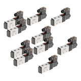 10pcs 4v210-08 Electroválvula 5 Vías 2 Posiciones Aire