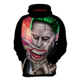 Blusa Frio Moletom Casaco Arlequina Coringa Palhaço Filme 16