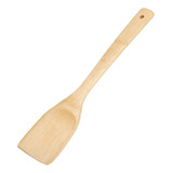 Espátula De Madera De Bambú, Utensilios De Cocina Antiadhere