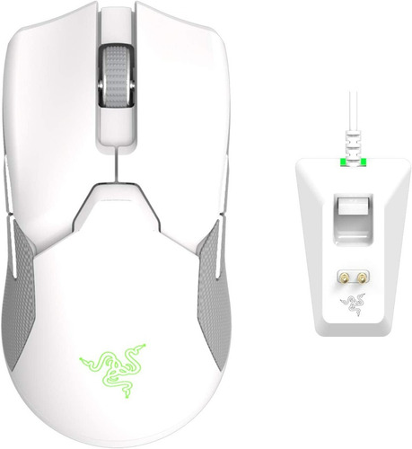 Razer Viper Ultimate Dock White Mouse Gamer Inalámbrico Rgb