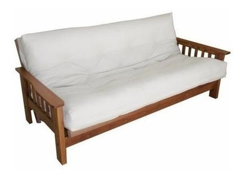 Funda Colchon Futon C / Apoyapie Ecocuero 1.40 X 1.40 G Y G