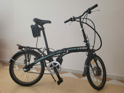 Bicicleta Eléctrica Plegable E-trotter Con Acelerador Rod20