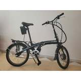 Bicicleta Eléctrica Plegable E-trotter Con Acelerador Rod20