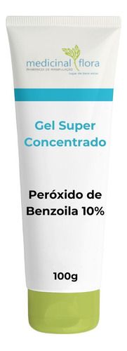Gel Peróxido De Benzoila 10% Contra Cravos Espinha Acne 100g