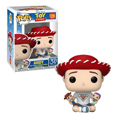 Funko Pop! Toy Story - Andy Con Woody Y Buzz | Envío gratis