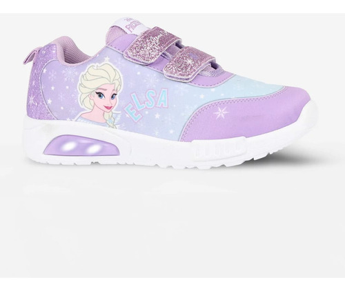 Zapatillas Footy Pop Frozen Elsa Con Luz Disney Asfl70