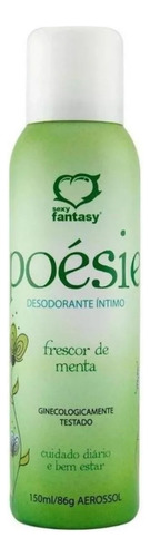 Poésie Desodorante Íntimo Menta 86g Sexy Fantasy