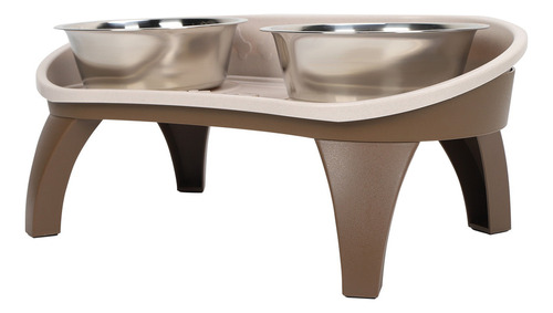 . Comedero Grande Elevado Para Perros, Mesa De Comedor Doble