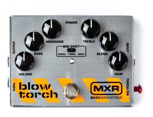 Pedal Distorsion  Para Bajo Bass Blowtorch Mxr M-181