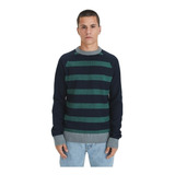 Sweater Levi's Crewneck Stripe Rayado Hombre Premium!!