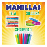 Manillas En Tela Satin Personalizadas En Sublimación A Color