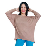 Sweaters Remeron De Lanilla Manga Murcielago Sueter Mujer