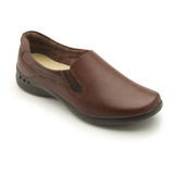 Zapato Casual Vestir Dama Flexi 48301 Cafe Piel 22-27 T6