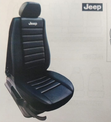 Funda Asiento Cuero Riñonera  Jeep Renegade Calidad Original