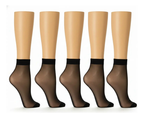 Tobimedias Calcetín Transparente Mujer Tin Media 10 Pares