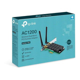 Placa De Rede Wireless Dual Band 300mbps Tp-link Ac1200