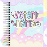 Caderno Anotações Cursos E Profissões Personalizado Colors