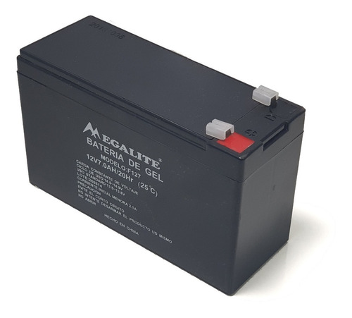 Batería Gel 12 V 7a  Para Alarma  Oferta Cod 091-1207