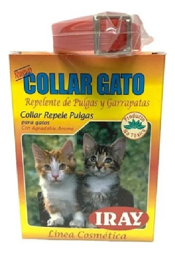 Collar Repelente De Pulgas Y Garrapatas Para Gatos