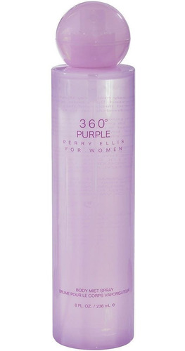 360 Purple Body Mist 236ml Perry Ellis Body Mist Para Dama