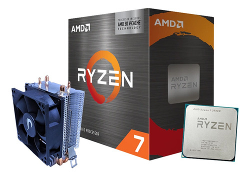 Processador Amd Ryzen 7 2700x 3.7ghz Am4 + Cooler