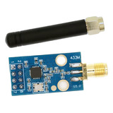 Módulo S/fio Cc1101 C/sma Antena Transceptor 433mhz - Nf