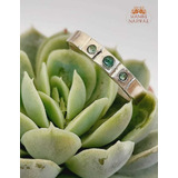 Anillo Esmeraldas. Plata 950.joyeria Natural. Artesanal.fina