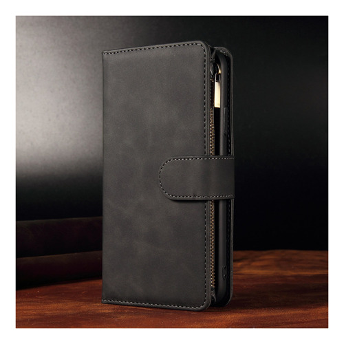 Funda De Cuero Con Tapa Retro Para Redmi Note 11 Pro 10 10s